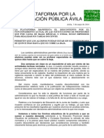 Nota Prensa Sustitucion 15 Dias