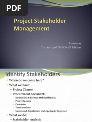 Lecture-10+Stakeholder+Management