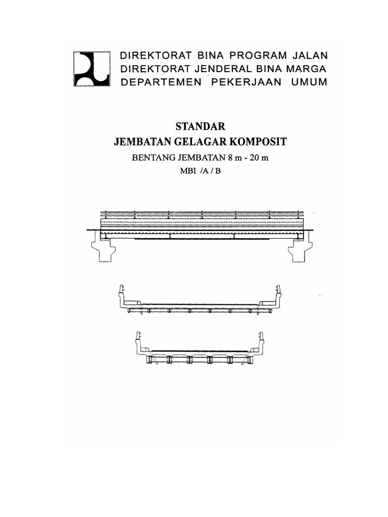 Standar Jembatan Gelagar Komposit