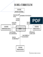 Fuentes Del Curriculum