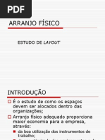 Aula 14 - Arranjo Físico Ou Layout