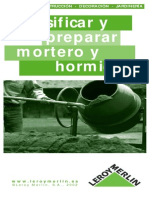 Dosificar y Preparar Hormigon