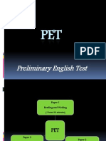 Preliminary English Test