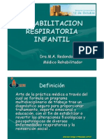 MA Redondo - Rehabilitacion Respiratoria Infantil