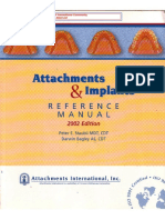 Attachment and Implant Reference Manual PDF