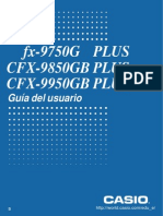 CASIO CFX 9850 GBPlus - Manual Del Usuario