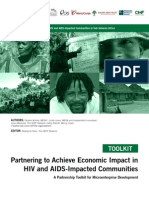 BASICS PLP: Partnership Capacity Building For Economic Strengthening in HIV and AIDS-Impacted Communities: Two Cases From Rwanda