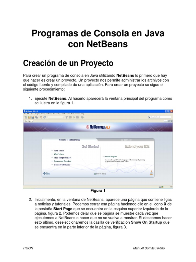 Crear Proyectos de Consola en Java | PDF | Frijoles Netos ...