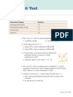 Chapter 6 Test: Achievement Category Questions