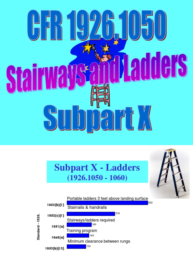 OSHA Guidelines for Stairways and Ladders | PDF | Stairs | Ladder