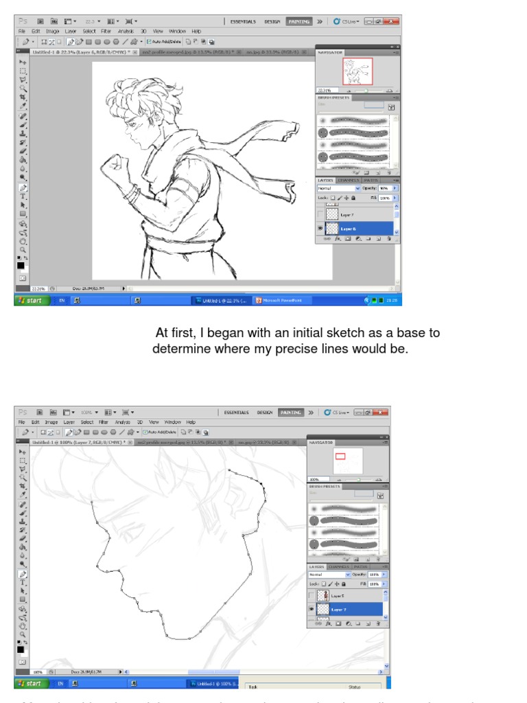Comic Poster Creation Process Explained | PDF | Home & Garden