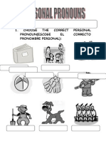 Personal Pronouns 2 Primaria