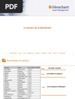 Le Secteur de La Distribution