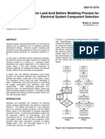 Battery Modeling Process