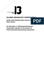 Islands Broadcast Corporation (1990-1992)