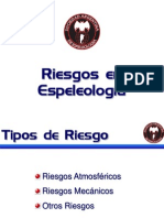 Riesgos en Espeleologia