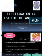 Utilidad de Ferritina