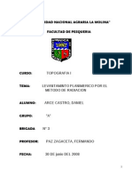 Levantamiento Topografico Por El Metodo de Radiacion