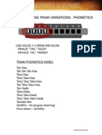 Harmonica Beginning Train Variations