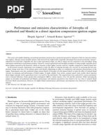 Download Performance and emissions characteristics of Jatropha oil by sanalmsc SN22346620 doc pdf