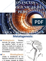 Provincias Metalogenicas