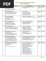 3 Legal Firms and Practitioners As at 182012