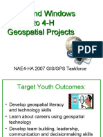 Doors and Windows Into 4-H Geospatial Projects