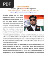 Download Hindu Modi desecrates the Holy Quran                    by Arshad Mohsin SN223480918 doc pdf