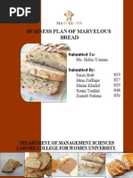 Download BUSINESS PLAN OF MARVELOUS BREAD by Sonia Tauhid SN223482028 doc pdf