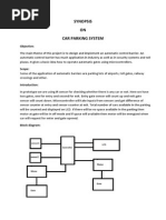 Synopsis on Car Parking System