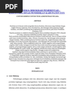 Download Analisis Kinerja Birokrasi PemerintahContoh Skripsi by seiyya SN223488327 doc pdf