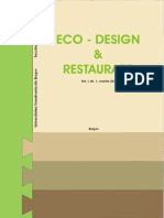 Eco-Design Si Restaurare Nr 1