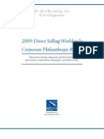 Direct Selling Philanthropy Report 2009
