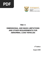 Abnormal Load Permit Guidelines SA | PDF | Semi Trailer Truck | Trailer ...