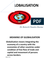 Globalisation: Dr. Ratnesh Chandra Sharma