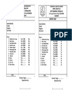 Rincian Pembayaran Rawat Inap