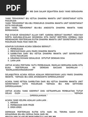 35 ++ Sambutan acara arisan rt terbaik