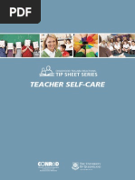 Tip Sheet Teacher Self Care