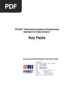 Key Facts - TIA-942