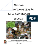 Manual de Operacionalizacao Da Alimentacao Escolar