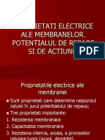 5.1-Proprietati Electrice Ale Membranelor