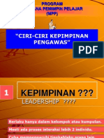 Ciri-Ciri Kepimpinan Pengawas