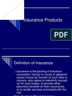 Insurance Products