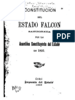 Constitucion Del Estado Falcon