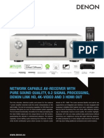 DN AVR-X4000 Productinfo PDF en