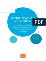 Espiritualidad y Empresa