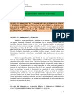 Sujetos de Derecho PDF