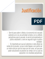 Justificacion