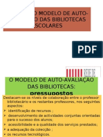 Powerpoint Modelo de Auto - Avaliação