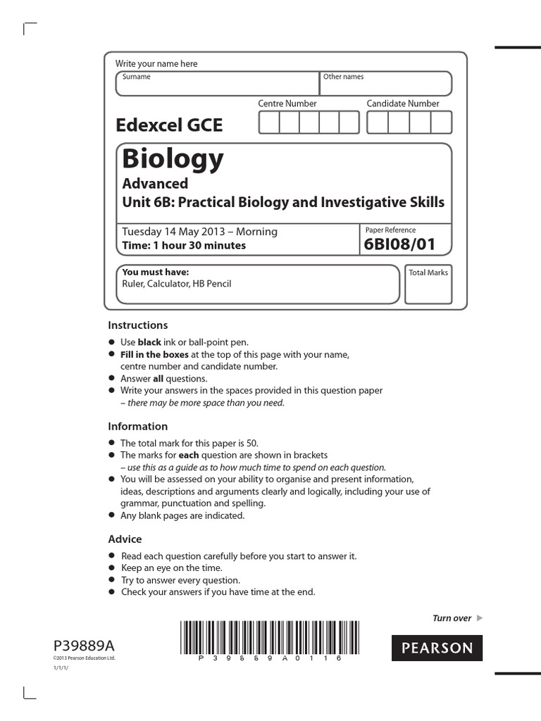 Igcse edexcel biology picture